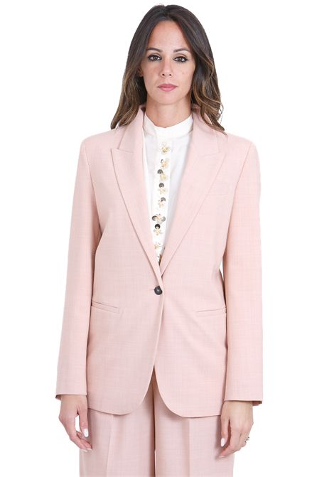 Giacca con cintura in tela di misto lana FORTE FORTE | Blazer | 14326MYJACKET1552